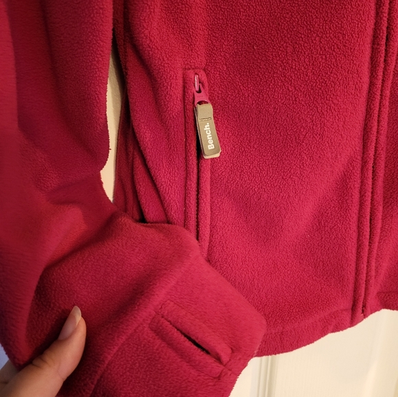 Bench pink  polar vest for girl size 10 - Picture 3 of 5